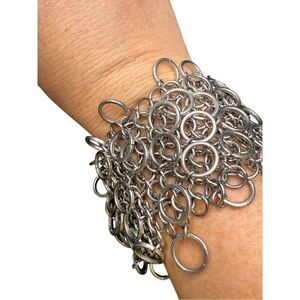 Boutique Handmade Chain Silver Bracelet